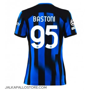 Inter Milan Alessandro Bastoni #95 Kotipaita Naisten 2023-24 Lyhythihainen